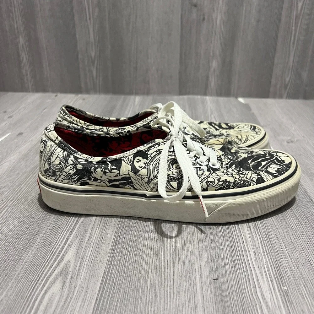 Vans X Marvel Comics Avengers Women AOP‎ Print Shoes Mens 7 Womens 8.5